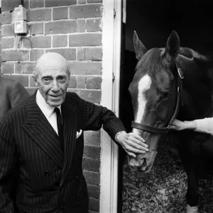 Grand National Winner, Maori Venture and owner Jim Joel
