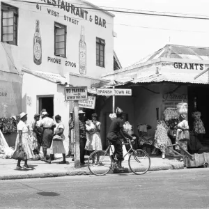 Grants Restaurant and Bar Print, Kingston, Jamaica 1963 Grants Restaurant and Bar Print, Kingston, Jamaica 1963