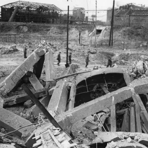 As the great Allied tank drive south of Caen along the Odon valley continues in Northern As the great Allied tank drive south of Caen along the Odon valley continues in Northern
