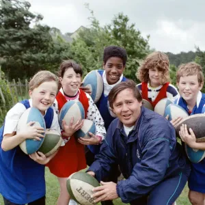 Hinchliffe Mill Juniors Enjoy New Image Rugby Print 1990 Hinchliffe Mill Juniors Enjoy New Image Rugby Print 1990