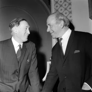 The two great Manchester football managers came face to face on the eve of the second leg The two great Manchester football managers came face to face on the eve of the second leg