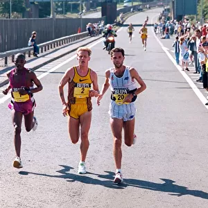 Great North Run, 15 September 1996 - The leaders in the men