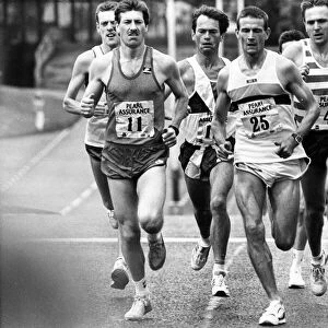 The Great North Run 24 July 1988 - Winner of the mens race John Treacy (no7