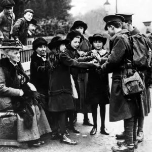 The Great War, ( First World War, WW1, World War One ). This photograph shows The Great War, ( First World War, WW1, World War One ). This photograph shows