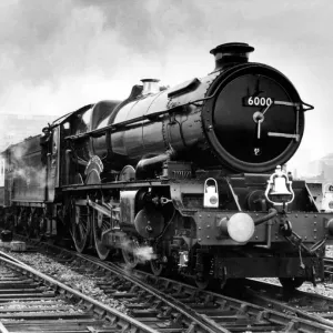 GWR 6000 Class King George V Steam Locomotive Print GWR 6000 Class King George V Steam Locomotive Print