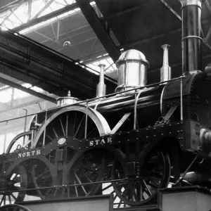 North Star Steam Locomotive Print - GWR Heritage North Star Steam Locomotive Print - GWR Heritage