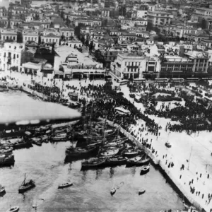 British Troops Landing at Piraeus, Greece Print British Troops Landing at Piraeus, Greece Print