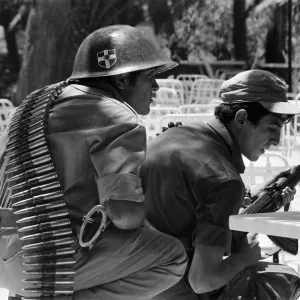 Turkish Invasion of Cyprus Print 1974