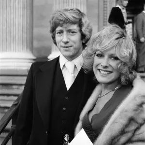 Greg Smith and Lynda Bellingham's 1975 Wedding Print