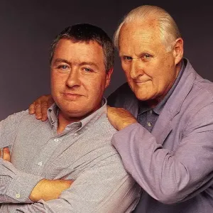 Gregor Fisher with Peter Vaughan Print, August 1997