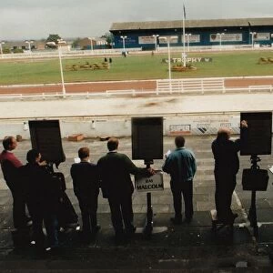 Greyhound racing at Brough Park, Newcastle. 01 / 06 / 95