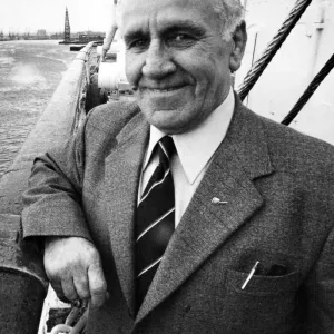 Griff Bevan on the Passenger Liner Australia Print 1977 Griff Bevan on the Passenger Liner Australia Print 1977