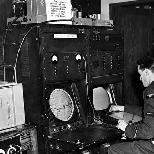Ground control interception which is used to inform night fighters of enemy aircraft at a