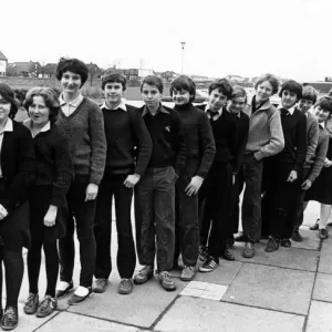Cleveland Schoolchildren Complete Lyke Wake Walk Print Cleveland Schoolchildren Complete Lyke Wake Walk Print