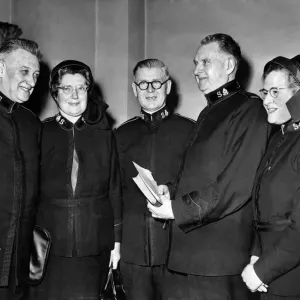 A group at the A day with God'meeting organised by Lieut