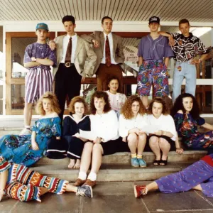 Nunthorpe School Fashion Show Print 10th May 1990
