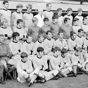 Group shot of Wolverhampton Wanderers FC, July 1968 Group shot of Wolverhampton Wanderers FC, July 1968