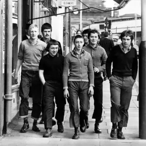 A Group of Skinheads in Newcastle Print, 8th June 1972 A Group of Skinheads in Newcastle Print, 8th June 1972