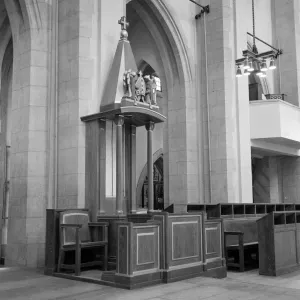 Guildford Cathedral, Surrey. 8th May 1961