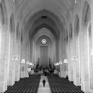 Guildford Cathedral, Surrey. 8th May 1961