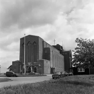 Guildford Cathedral, Surrey. 8th May 1961