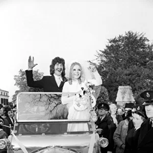 Guitarist Alan Blakley of the tremeloes Pop Group married Lyn Stevens at St