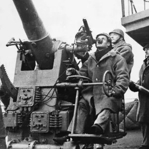 Dutch Helmets, HNMS Van Meerlant Crew, March Art Prints