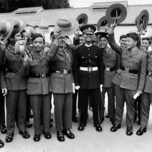 Gurkha Soldiers Print - August 1981