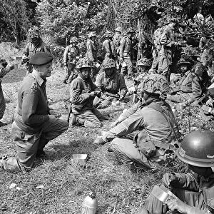 Gurkha Troops during a Nuclear Excercise - August 1962 Brigadier N. E