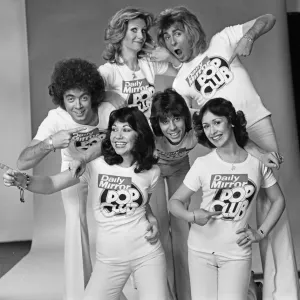 Guys N Dolls in Daily Mirror Pop Club T-shirts Print 29th January 1976 Guys N Dolls in Daily Mirror Pop Club T-shirts Print 29th January 1976