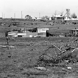 Gwalia: Ghost town western Australia. The ghost town. April 1977 77-02062-001
