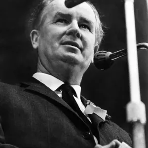 Gwynfor Evans at the Urdd Eisteddfod Print, June 1967