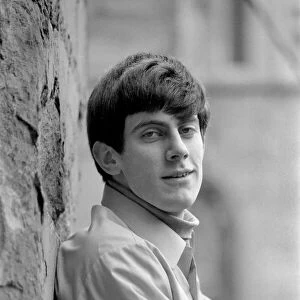Gyles Brandreth at New College, Oxford. March 1969