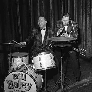 Bill Haley and His Comets tour of Britain which was largely sponsored by the Daily Mirror