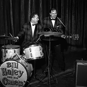 Bill Haley and the Comets tour of Britain which was largely sponsored by the Daily Mirror