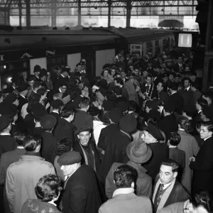 Bill Haley on his first visit to England which was largely sponsored by the Daily Mirror Bill Haley on his first visit to England which was largely sponsored by the Daily Mirror
