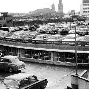 Within half-an-hour of shops opening today the centre car parks were full