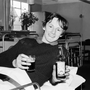 Eight and a half thousand bottles of specially brewed beer have been flown out to Eight and a half thousand bottles of specially brewed beer have been flown out to