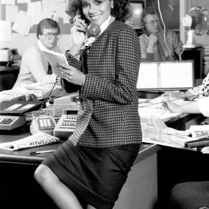 Halle Berry Miss USA Print 1986 Daily Express Office Photo