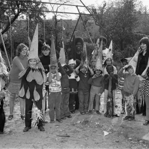 Halloween in Handsworth Birmingham 30th October 1975 Halloween in Handsworth Birmingham 30th October 1975
