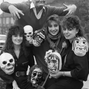 Halloween in Stonnall 30th October 1985 Print (00705)