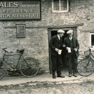 Halls Brewery Off Licence Burton Ales & Stout in Bucknell Oxford The village does