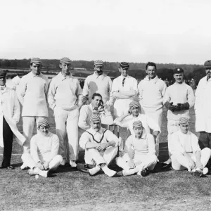 Hambledon village cricket team, August 1947 Hambledon village cricket team, August 1947
