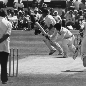 Hamshires Gordon Greenidge Reverse Sweep Print 2nd June 1985
