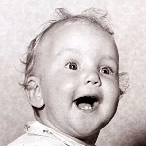 Happy baby, circa 1950