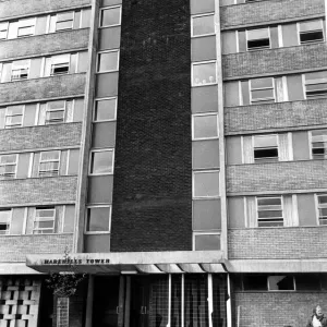 The Harehills Tower Print, Newcastle 1967