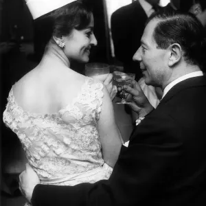 Harold Lever Labour MP - March 1962 seen here following his marrirage to Diane Zilkha