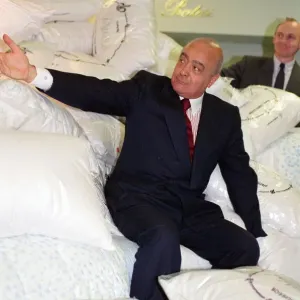 Mohamed Al-Fayed at Harrods Sale Print, 7th July 1993