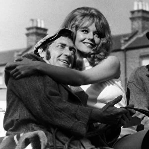 Harry H Corbett Carolyn Moore and Wilfred Brambell 1971 in Steptoe and Son