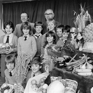 Harvest Festival Print 10th October 1985 Harvest Festival Print 10th October 1985